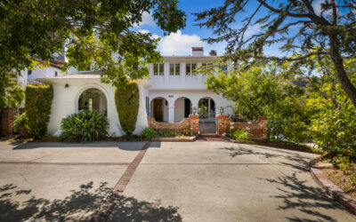 Little Holmby Spanish Estate with Unique 1930s Tiki-style Lounge